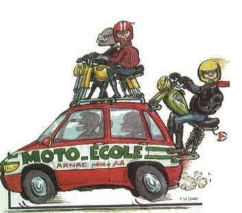 Moto ecole